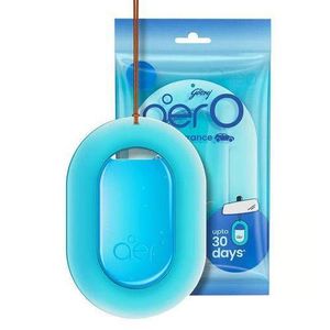 Aer O Hanging Car Air Freshener Cool Aqua – Long Lasting Car Perfume