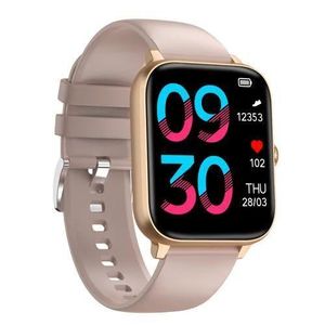 Pink smart watch Unique Curved surface with high luxury texture