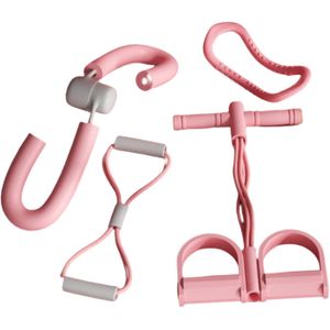 4 Piece Yoga Fitness Set,Full Body Workout Exercise Equipment
