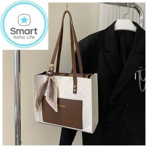 Smartraha life Women's Simple Tote Bag Fashion Shoulder Handbag Purse for Ladies Casual Daily Use Shopper