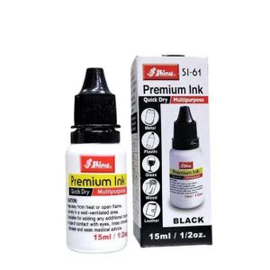 Genese Shiny Premium Ink Quick Dry - Black