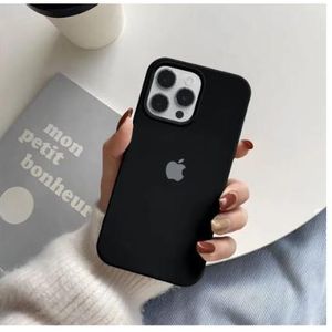 Apple iPhone 15 Pro Original Silicone Case/Cover, Liquid Silicone Phone Case Soft Anti-Scratch