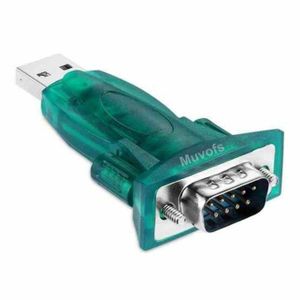 USB to RS232 Serial Adapter, USB 2.0 Male to RS-232 Male Serial Port 9 Pin Converter Supports DB25 or DB9