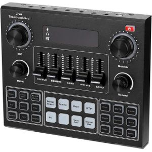 BM800 Podcast Mic With V9 Sound Card Mixer For Home Studio Recording And Live Streaming