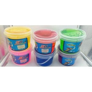 5D Crystal Slime Mud – Non-Sticky, Stretchy and Transparent DIY Stress Relief Putty for Kids & Adults - Assorted colours