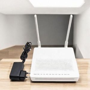 XPON GPON ONU Fiber Optic Network Router with Dual Antennas for Wide Coverage and Stable Internet