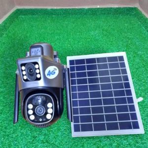 Enhanced Connection, Live View Dual Lens Screen 4G Simcard SoLar Camera 