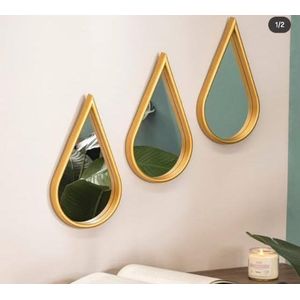 3 in 1 pieces decorative wall hanging mirrors
