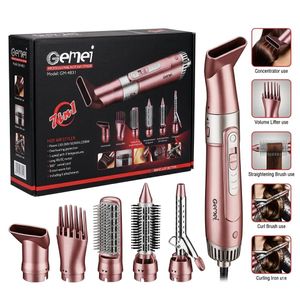 7-in-1 Professional Hot Air Styler GM-4831, 2200W Multi-Functional Hair Dryer & Curler with Overheating Protection