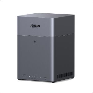 NASync DH4300 Plus 4-bay, A76+A55 8 Core CPU, 8GB LPDDR4X, 2.5GbE LAN, 4K HDMI, diskless
