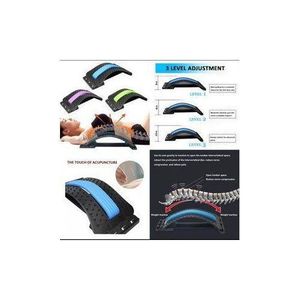 Back massager stretcher equipment Massageador magic stretch fitness lumbar Support relaxation Spine pain relief