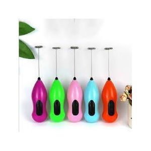 Handheld Milk Frother Mini Electric Coffee Drink Foamer Cream Whisk Mixer Stirrer Egg Beater Blender Hand Mix Battery Kitchen