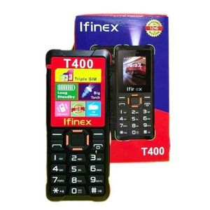 Ifinex T400 TRIPLE SIM CARD Phone With Facebook/Wireless FM/Torch