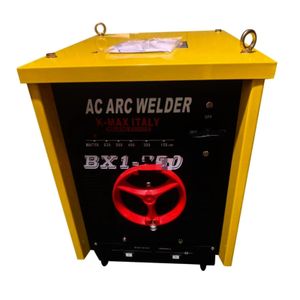KMAX ITALY 500A AC Arc Welder – Commercial Welding Machine with Current Selector Dial, BX1-500