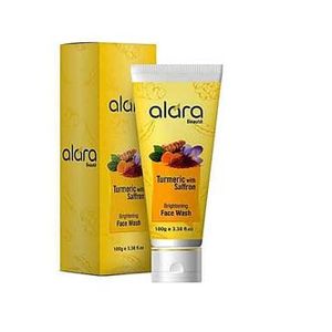 Alara Turmeric with Saffron Brightening Face Wash 100g