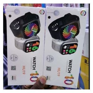 Mens Smartwatch HU19 – GPS Bluetooth Waterproof Smart Watch with Dual Strap, Health & Fitness Tracking, Custom Dial, Sleep Monitor