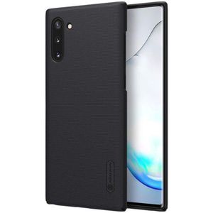 Nilkin Case for Samsung Galaxy Note 10 (6.3" Inch) / Samsung Galaxy Note 10 5G Super Frosted Hard Back Cover Pc Black Color