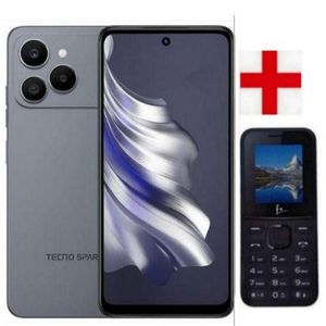 Tecno Spark 40, 6.67''Display, 128GB Storage+ up to 8GB RAM Extended,(Dual Sim) 50MP Camera, 5200 MAh  battery+ GIFTS