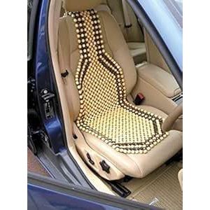 Wooden Beaded Seat Cover for Car/Van, Comfortable Massage Seat Cushion, 47*39*43cm