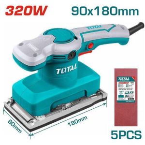 TOTAL Finishing sander 320W FREE 5PCS Sanding sheet
