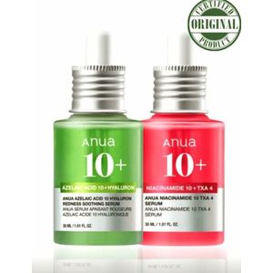 Anua Serum set (Azelaic acid 10+ Hyaluron & Niacinamide 10+ TXA 4)