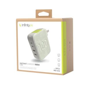 Harman 100W GAN charging station Multi-port Charger for iphone, mac, android & laptops