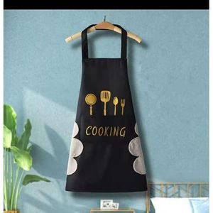 oil-proof hand-wiping kitchen apron