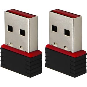 150Mbps Free Driver Wireless USB WiFi Adapter,  Single Band 2.4GHz, Compatible with Windows 10 No Driver Required