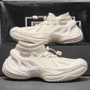 Men's Comfortable Gentle Outdoor Casual Sport Sneakers Running Shoes White