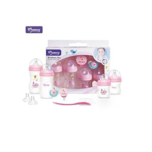  Newborn Feeding Bottle Gift Set - Ideal gift for new parents or baby shower, providing all essential feeding items in one set.