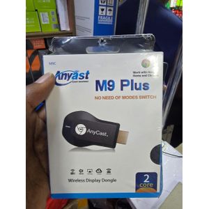 AnyCast M9 Plus Wireless HDMI Screen Mirroring Dongle Full HD 1080p for Multi-Device Connectivity Android iOS Windows Mac Smart Devices