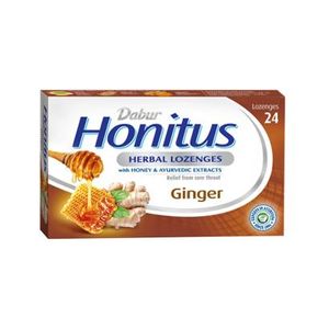 Dabur Herbal Honitus Lozenges – Ginger 240g