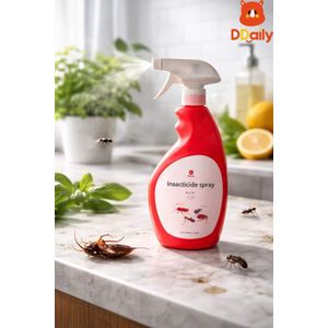 Powerful Insecticide Spray 500ml - kills cockroaches, Ants, Mosquitoes, Fleas & Bed Bugs