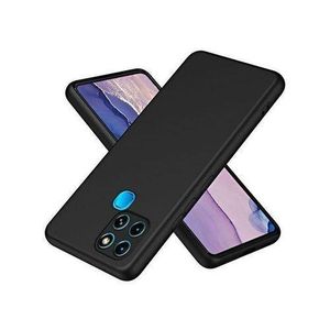 Infinix Smart 6 Silicone Case - Black, Soft Grip, Shockproof