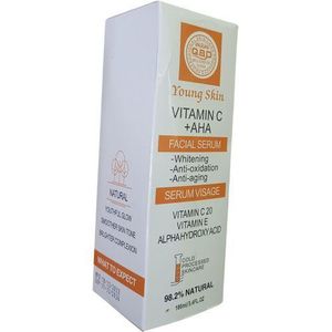 QBD Young Skin Vitamin C + AHA Facial Serum