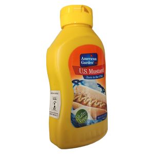 American Garden Mustard Gluten Free for MEATS SANDWICHES BURGERS STEAKS VEGETABLES SALADS SEASONING cf