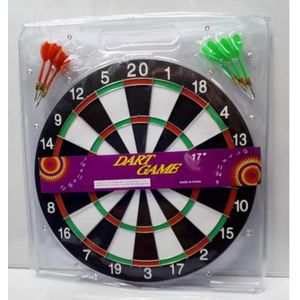 Dart Board – High-Quality Bristle Board With Steel-Tip Darts