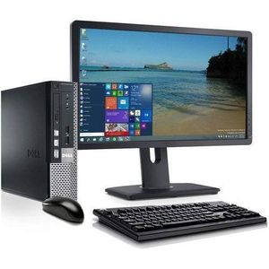 Refurbished Optiplex Desktop Complete, Intel Core i5 3.0GHz 4GB RAM 500GB win 11 15" monitor