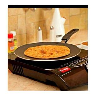 Non-stick Flat Chapati Pan - Black