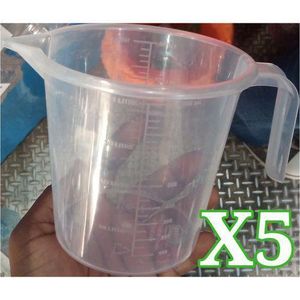 Plastic MEASURING JAR /Can Lab School, Kitchen Weighing, Chef's Kitchen bc