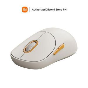 XIAOMI Wireless Mouse 3 Quiet TTC Silent Key Dual Mode 2.4GHz Bluetooth Wireless Connection 1200DPI Precision Sensor Dual Side Buttons Built-in Nano Receiver PTFE Mouse Sole
