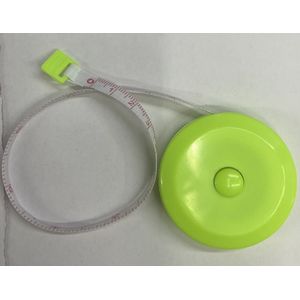 1.5m Tape Measure, Retractable Mini Metric Soft Sewing Tape Measure for Body Measuring Sewing Craft Medical Treatment(Green)