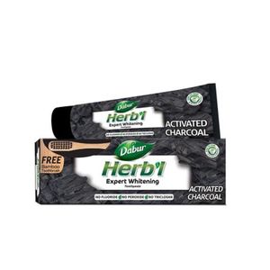 Dabur Herb'l Activated Charcoal Toothpaste 140g