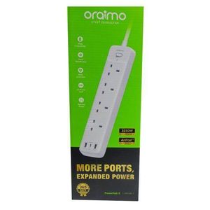 Oraimo  POWERHUB EXTENSION//USB-C PORT//3250W//SUPER QUALITY