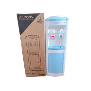 AILYONS Electric Free Standing Hot and Cold Water Dispenser -White and Blue