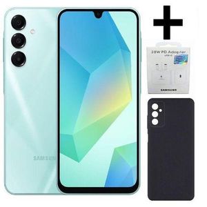 Samsung Galaxy A16, 6.7", 128GB + 4GB RAM (Dual SIM), 5000mAh, COMES WITH FREE GIFTS (C TO C HEADER + SILICONE COVER )