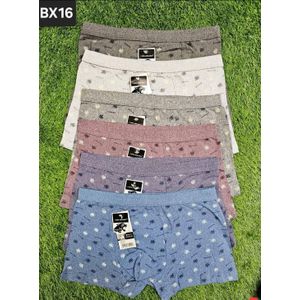 Fashion 254 Men Stylish Flowered Boxers Cotton Printed Comfortable Underwear(1pc)