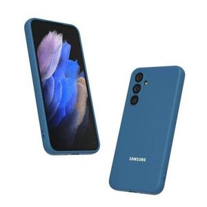 Cases Samsung Galaxy A15 Original Blue Silicone Phone Case/ Cover