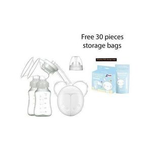 Double Electric Breast Pump Plus Free Milk Storage Bags