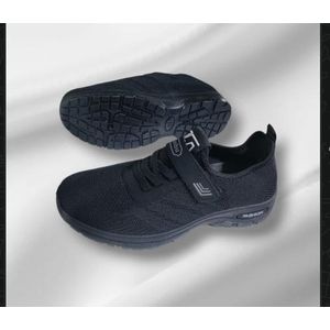 Women Classic sneakers shoes Outdoor Hiking Ladies Shoes New Sports Shoes Breathable Soft Sole Casual Running Shoes Hiking Shoes Travel Shoes-Black